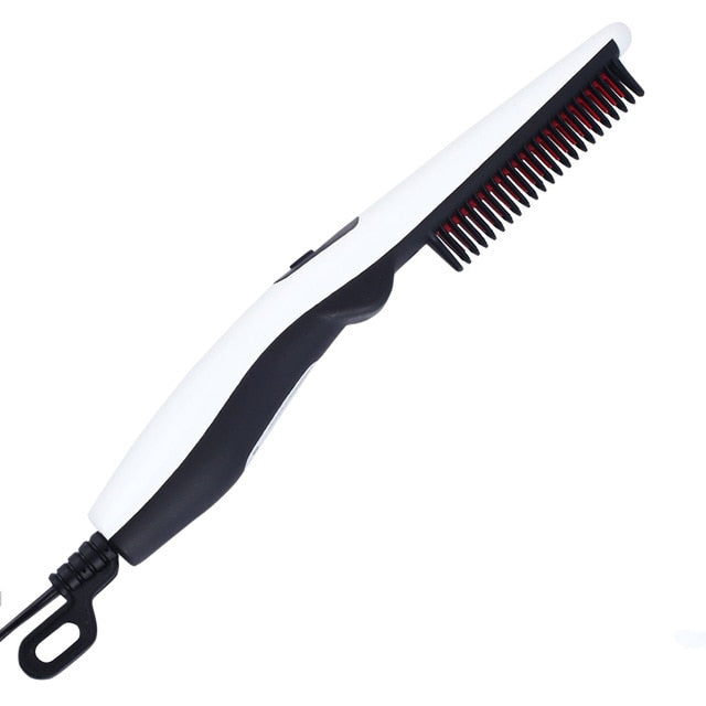 Multifunctional Hair Comb Brush Beard Straightener