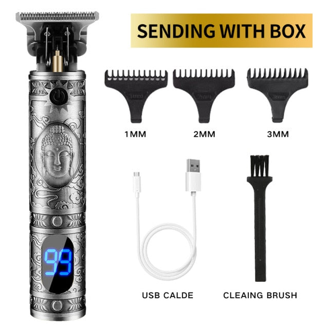 Men Hair Trimmer Beard Machine Electric Shaver